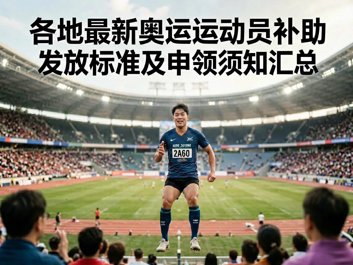 各地最新奥运运动员补助发放标准及申领须知汇总