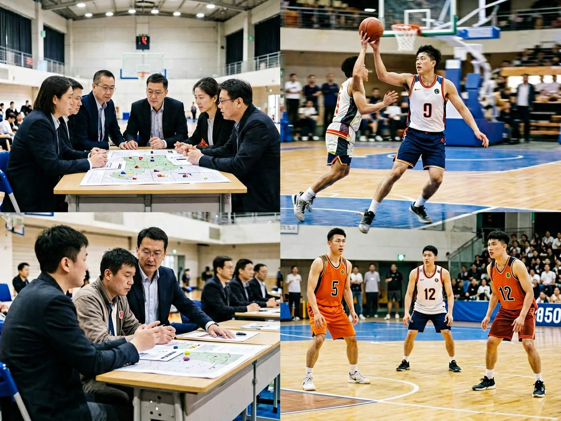 摔跤搏击赛事赛场竞技画面